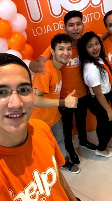 Felipe Freitas em atendimento presencial na Matriz!BMG